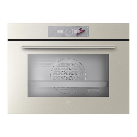 V-ZUG CombiSteamer V6000 Manual De Instrucciones