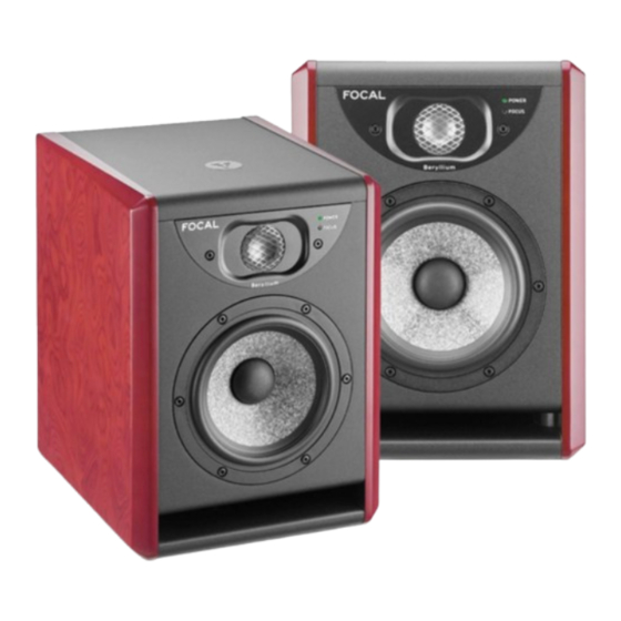 Focal ST6 SOLO6 Manual De Uso
