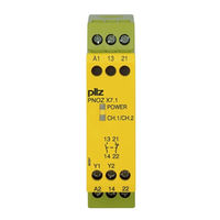 Pilz PNOZ X7.1 Manual De Instrucciones