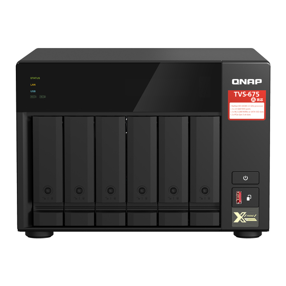 QNAP TVS-675 Guia Del Usuario