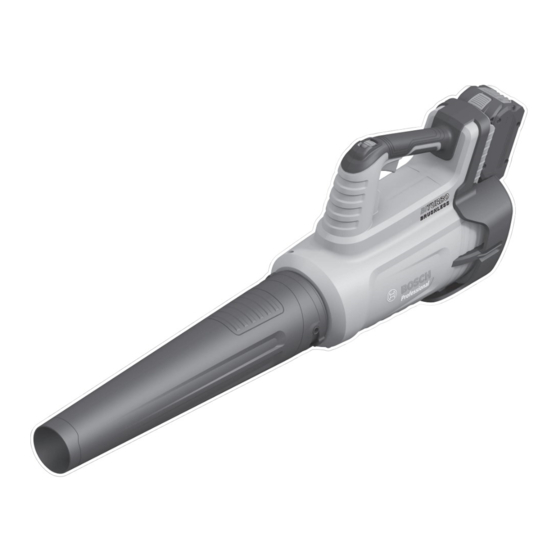 Bosch GBL 18V-750 Manual Original