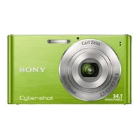 Sony Cyber-shot DSC-W320 Manual De Instrucciones