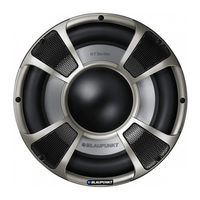 Blaupunkt 7 606 474 000 Manual Del Usuario