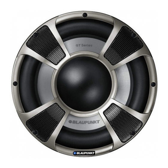 Blaupunkt GTw 1000 Manual Del Usuario