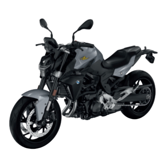 BMW Motorrad F 900 R 2022 Manual De Instrucciones