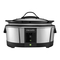 Crock-Pot SCCPAC608-P Olla de cocción lenta de 6 cuartos con manual de Amazon Alexa