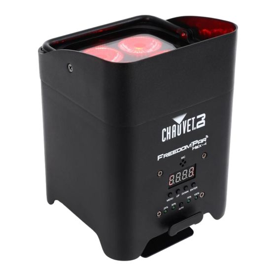 Chauvet DJ FREEDOM PAR HEX-4 Guía De Referencia Rápida