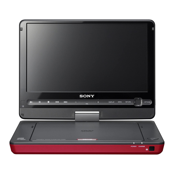 Sony DVP-FX930 Manual De Instrucciones