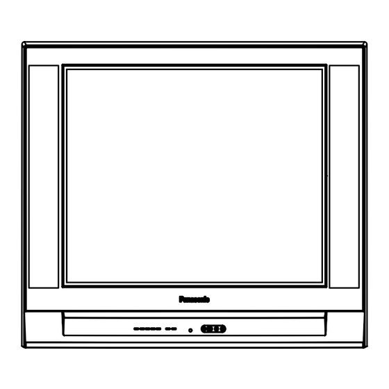 Panasonic CT-32E14 Instrucciones De Operación
