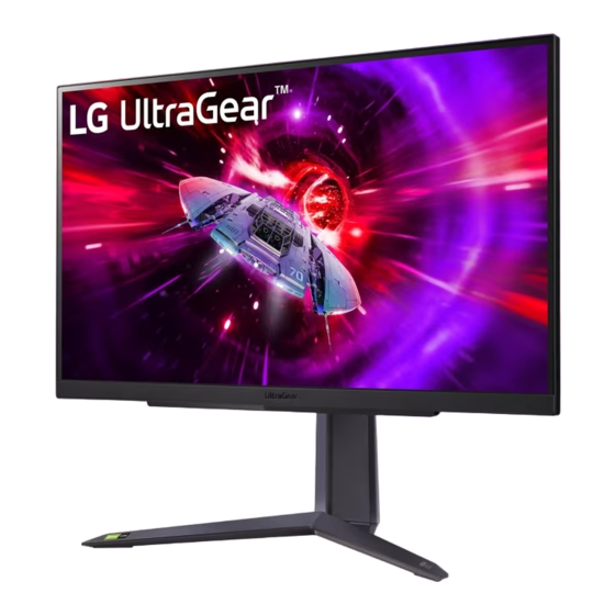 LG UltraGear 27GR75Q Manual De Instrucciones