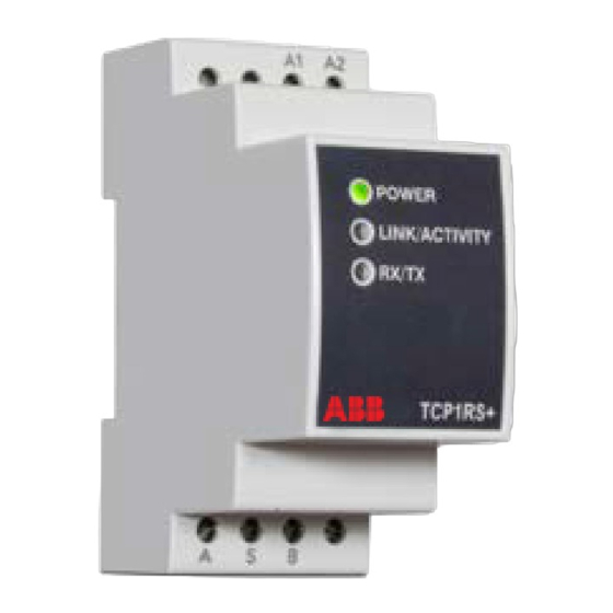 ABB TCP1RS+ Manual De Instrucciones