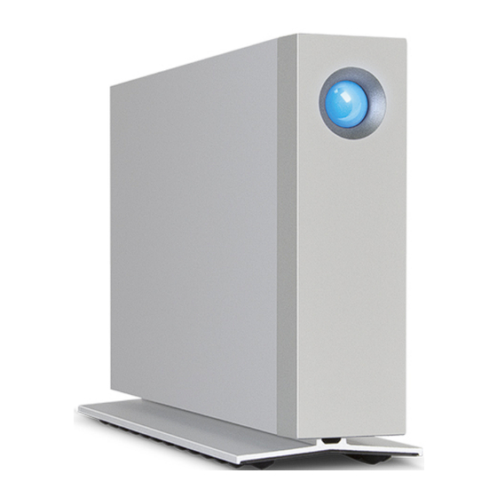 LaCie d2 Thunderbolt 2 Manual De Usuario