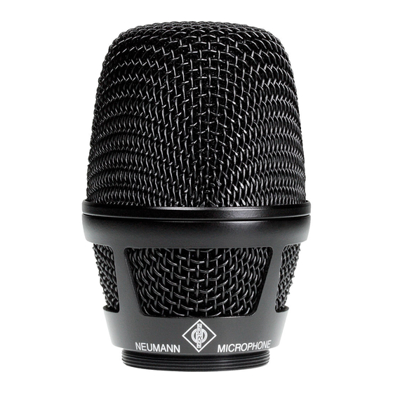 Neumann.Berlin KK 204 Instrucciones Para El Uso