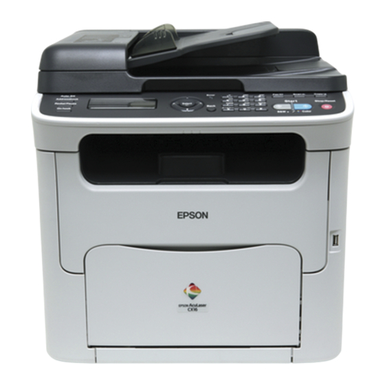 Epson AcuLaser CX16NF Guía De Referencia