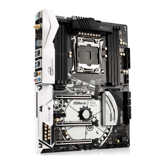 ASROCK X99 Taichi Manual De Instrucciones