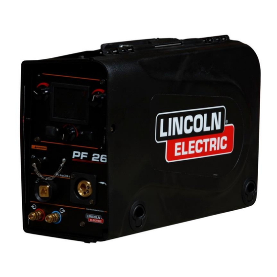 Lincoln Electric PF26 Manual Del Usuario