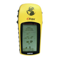 Garmin eTrex Manual Del Usuario