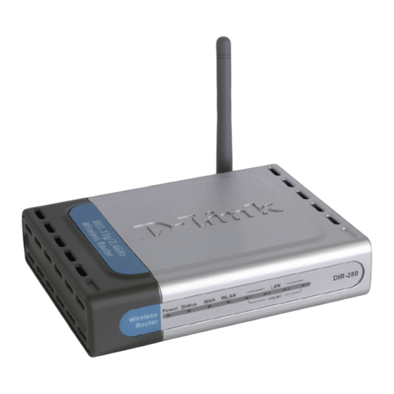 D-Link DIR-280 Guía De Instalación Rápida