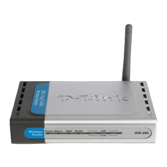 D-Link DIR-280 Manual De Usuario