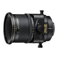 Nikon PC-E Micro NIKKOR 45mm f/2.8D ED Manual Del Usuario
