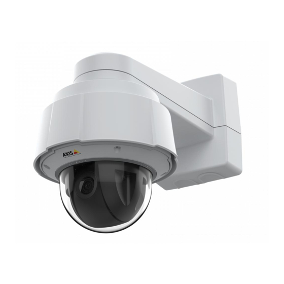 Axis Communications Q6078-E Manual Del Usuario