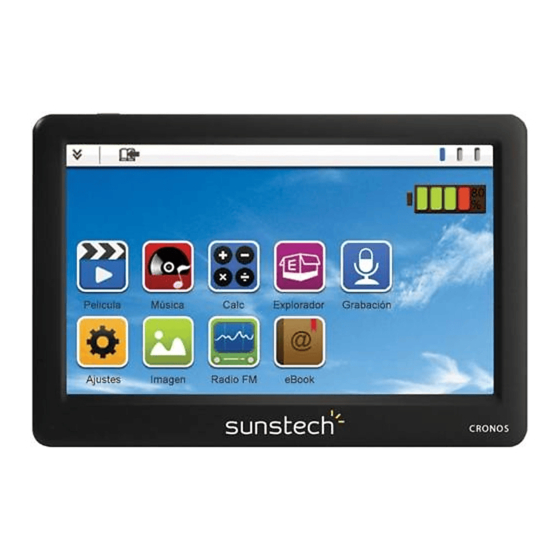 Sunstech CRONOS NV2 Manuales