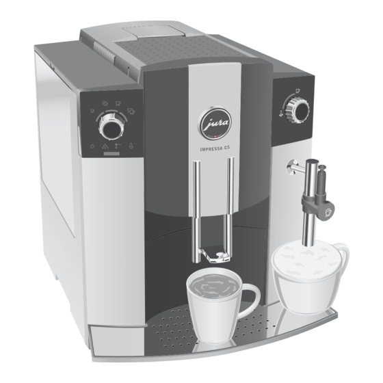 Jura IMPRESSA C5 Manual De Instrucciones