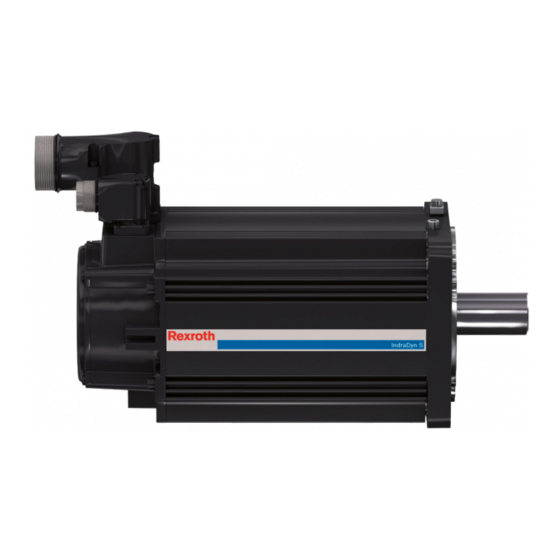 Bosch rexroth MSK Manual De Instrucciones