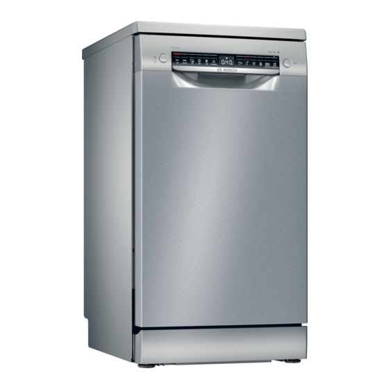 Bosch SPS4HMI53E Manual De Usuario