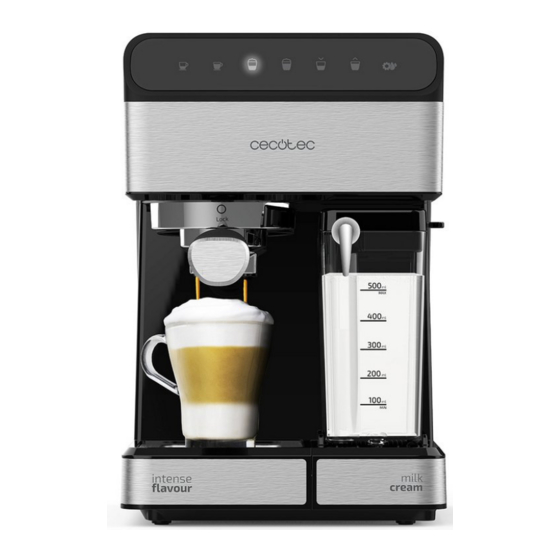 cecotec Cumbia POWER INSTANT-CCINO 20 TOUCH WHITE Manual De Instrucciones
