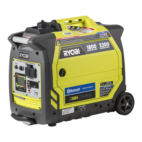 Ryobi RYi2300BT Manual Del Operador