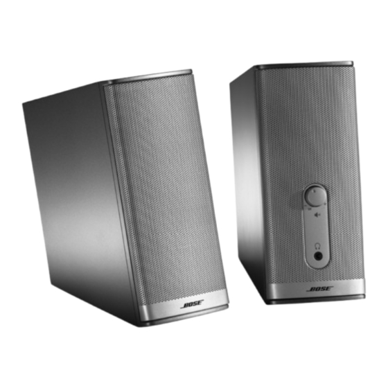 Bose Companion 2 Guia Del Usuario