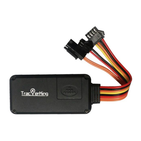 TrackerKing G309 Manual Del Usuario