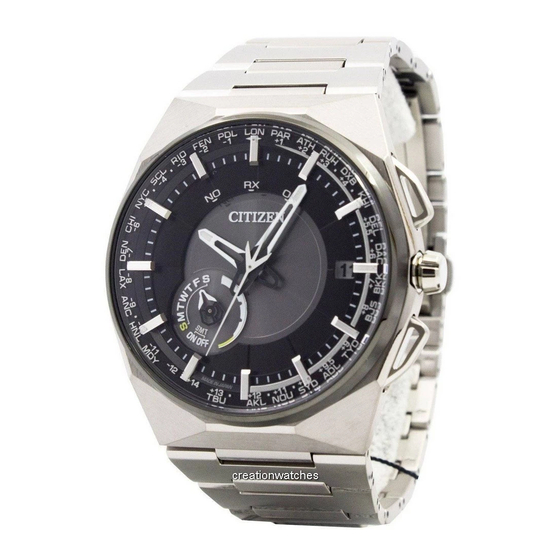 Citizen F100 Manual De Instrucciones
