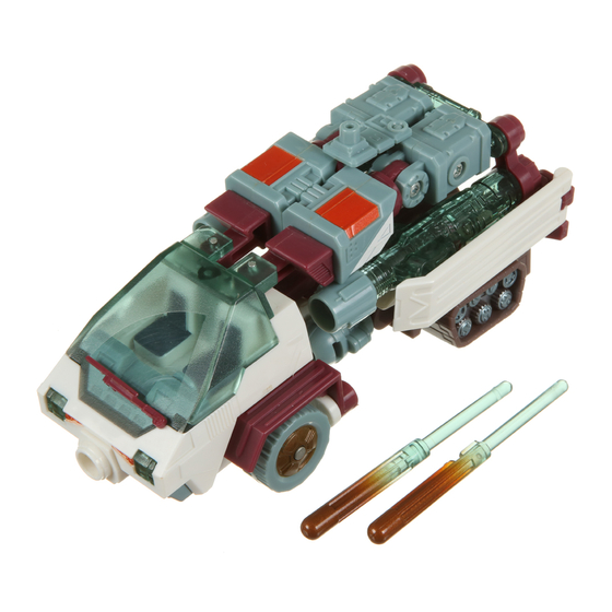 Hasbro TRANSFORMERS ENERGON SNOW CAT Manual De Instrucciones