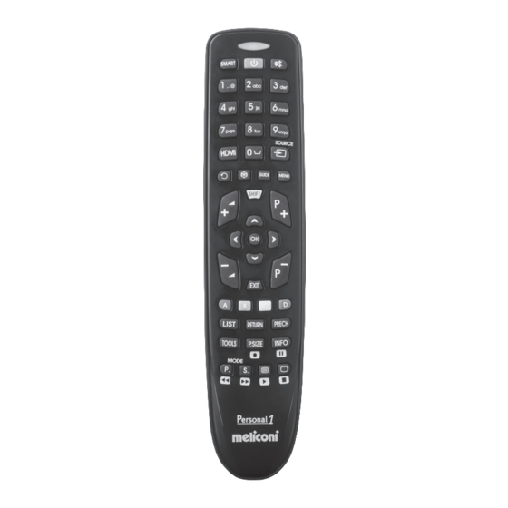 MELICONI GumBody Personal 1 Instrucciones De Uso