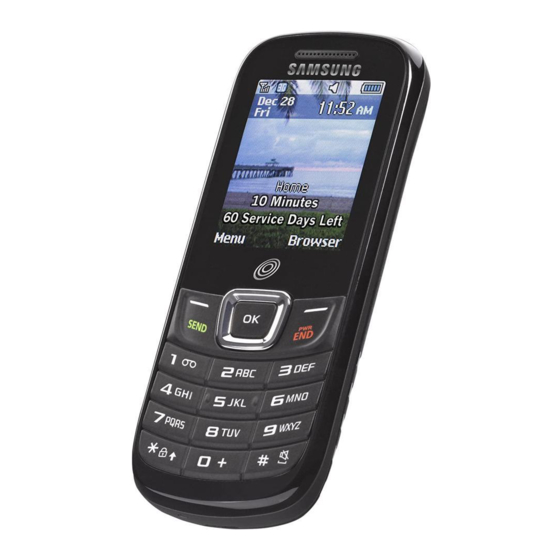Samsung SGH-S150G Manual Del Usuario