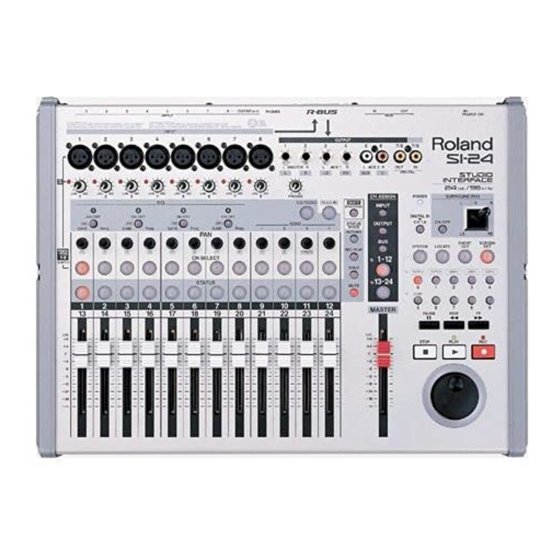 Roland SI-24 Manual Del Usuario