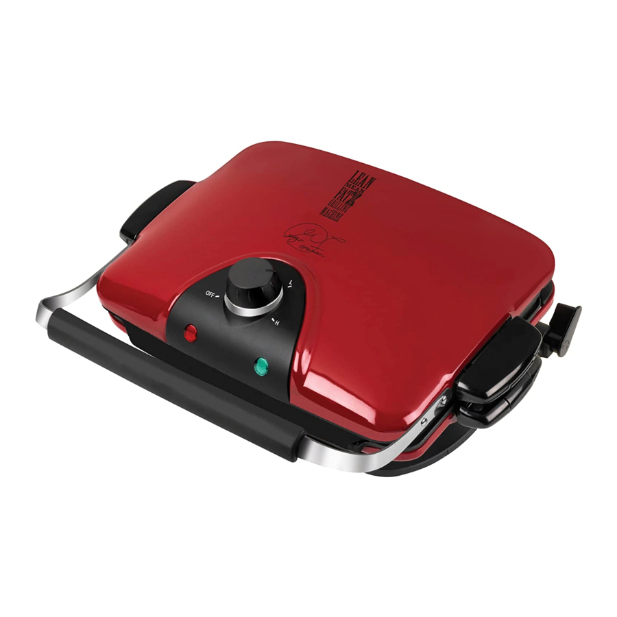 George Foreman GRP93G Manuales