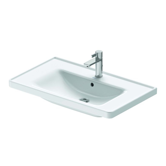 DURAVIT D-Neo DE 4255 Instrucciones De Montaje