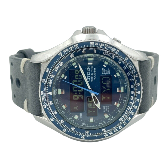 Citizen C460 Manual De Instrucciones