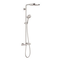 Hansgrohe Raindance Select S 240 2jet Showerpipe 27129 Instrucciones De Montaje