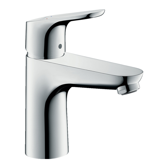 Hansgrohe Focus Instrucciones De Montaje