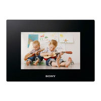 Sony DPF-D810 Manual De Instrucciones