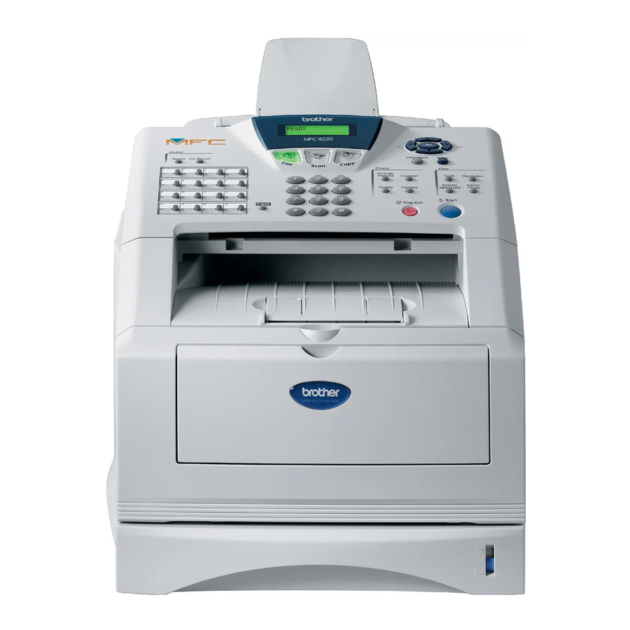 Brother MFC-8220 Manual Del Usuario