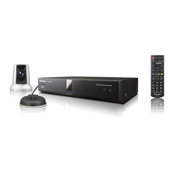 Panasonic KX-VC1300 Manual Del Usuario