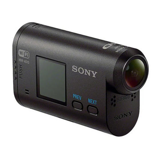Sony HDR-AS15 Guia Practica