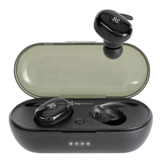 KlipXtreme TwinBuds II Manual Del Usuario