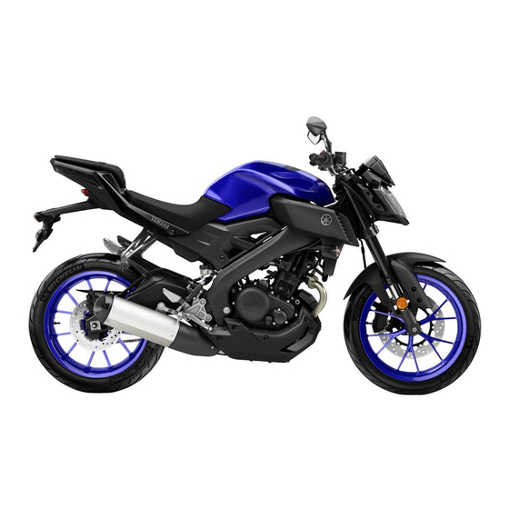 Yamaha MT-125 Manual Del Propietário