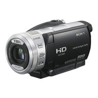 Sony Handycam HDR-SR1 Guía De Operaciónes